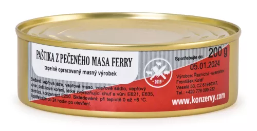 Paštika z pečeného masa Ferry